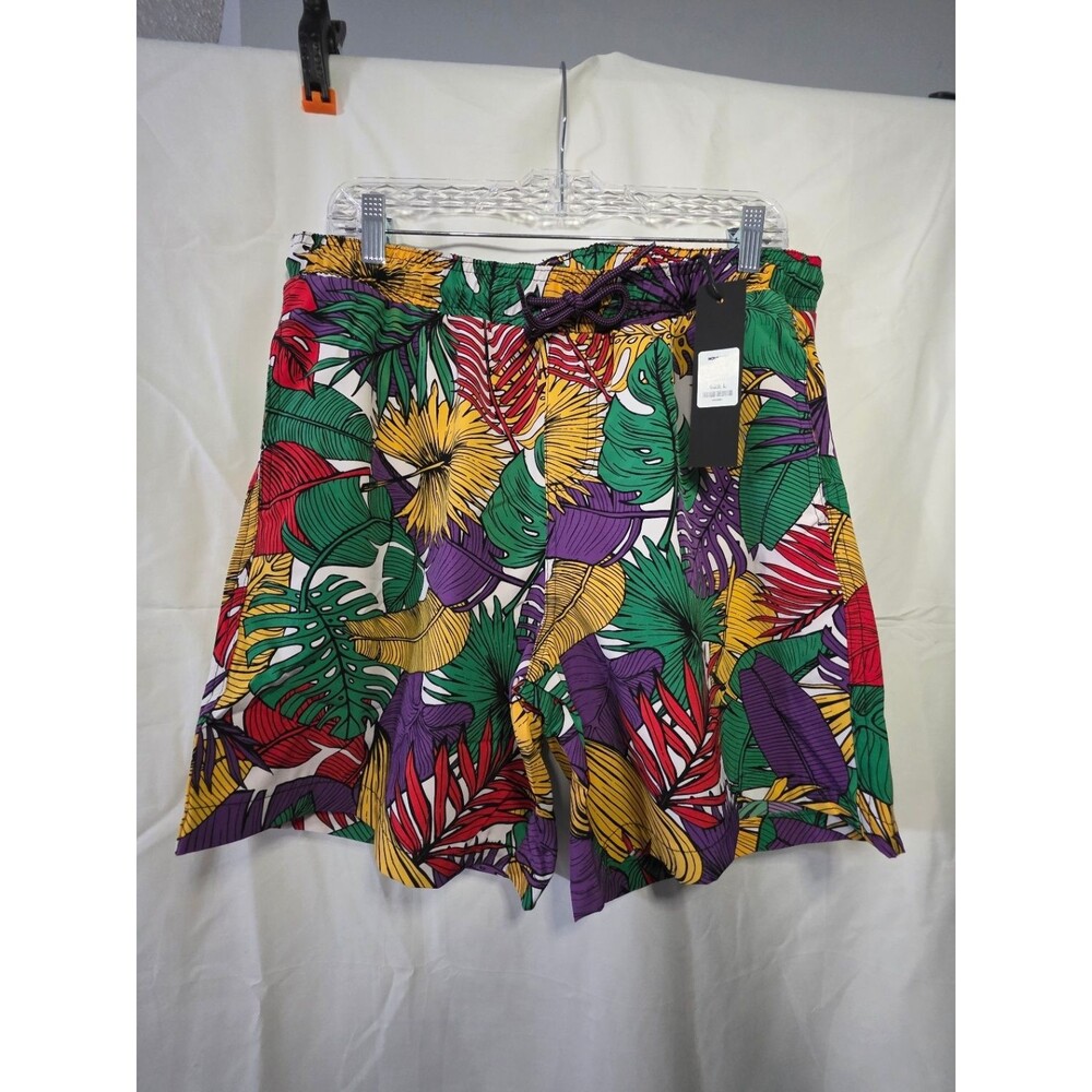 Novamen Vivid Leaves Swim Trunks D2258X2943 MultiColor Large L